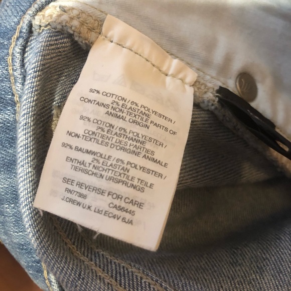 Madewell 9” High Rise Skinny Crop Light Wash Jeans - Picture 12 of 12